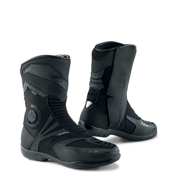 Size 40 TCX Air Tech Evo Gore-Tex Motorcycle Boots Black 